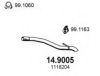 ASSO 14.9005 Exhaust Pipe